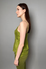Dorothee Schumacher Heritage Ease Top in Moss Green - Ashia Mode - Vancouver, BC