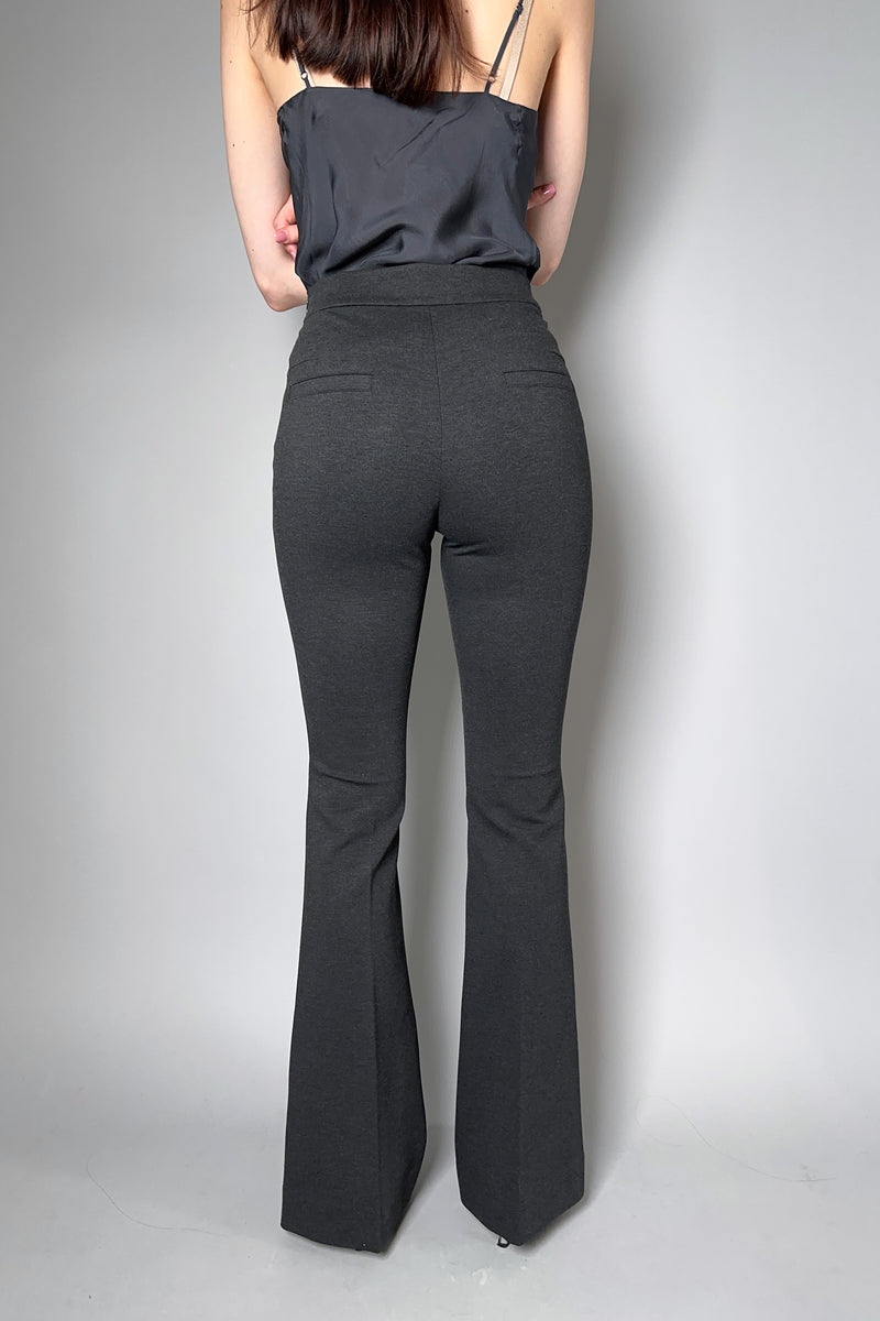 Dorothee Schumacher Emotional Essence Bootcut Pants in Dark Charcoal Grey - Ashia Mode - Vancouver, BC