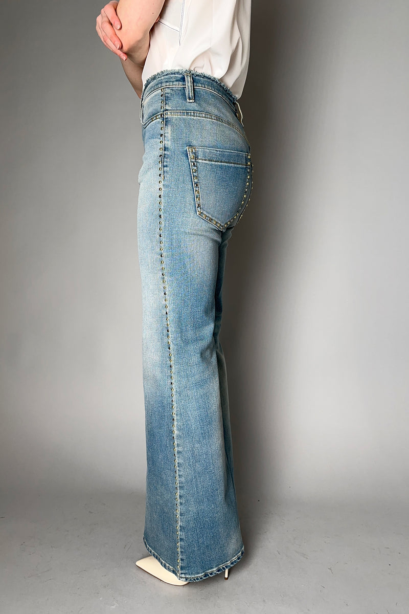 Dorothee Schumacher Denim Love Jeans With Stud Embellishment