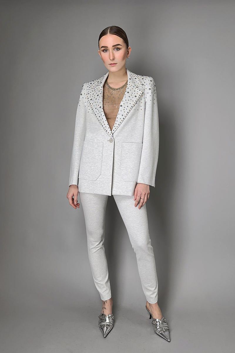 Dorothee Schumacher Emotional Essence Leggings in Light Grey Vancouver. Shop Online or in Store.