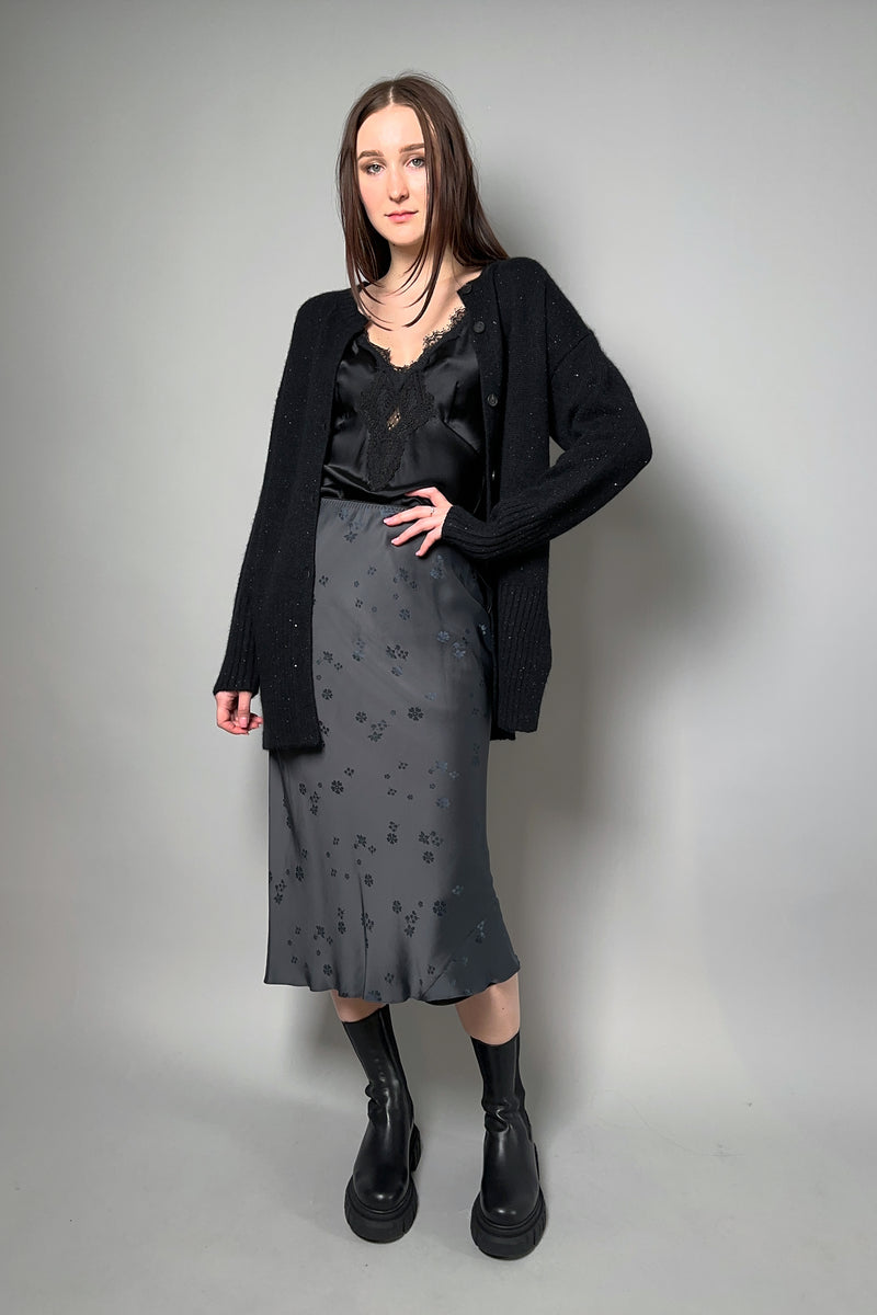 Dorothee Schumacher Sensual Structures Skirt in Anthracite - Ashia Mode - Vancouver, BC