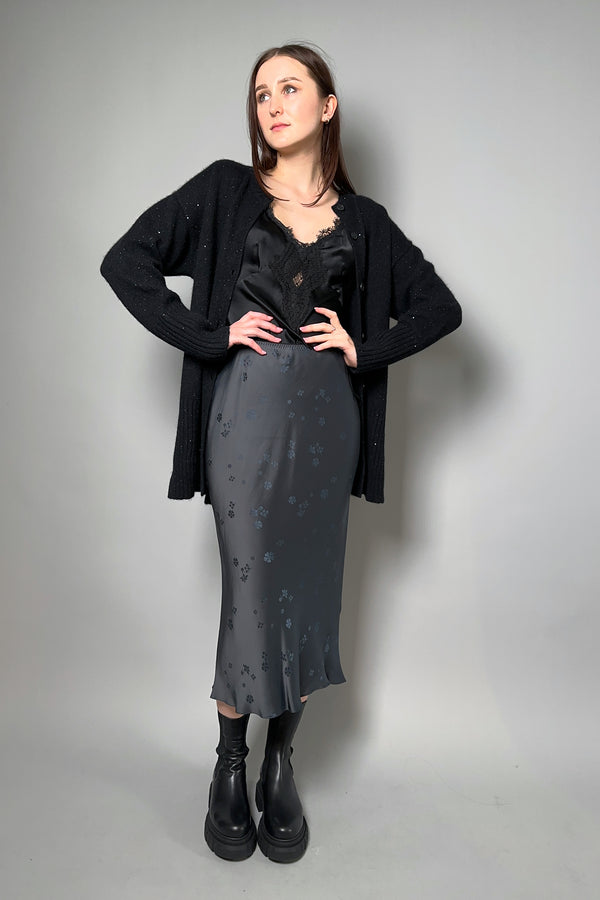 Dorothee Schumacher Sensual Structures Skirt in Anthracite - Ashia Mode - Vancouver, BC