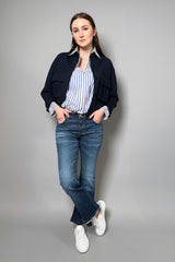 Dorothee Schumacher Denim Love Pants in Dark Blue - Ashia Mode - Vancouver, BC