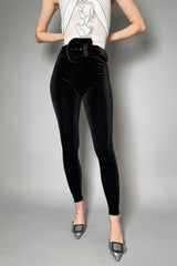 Dorothee Schumacher Soft Elegance Velvet Leggings - Ashia Mode - Vancouver, BC