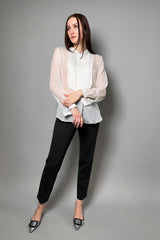 Dorothee Schumacher Emotional Essence Cropped Pants in Dark Charcoal Grey Vancouver. Shop Online or in Store.