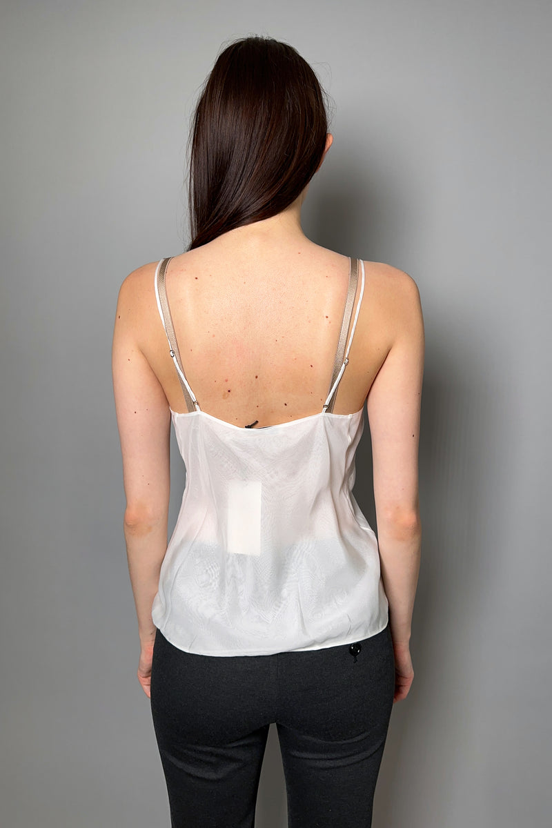Dorothee Schumacher Playful Lightness Camisole in Camellia White - Ashia Mode - Vancouver, BC