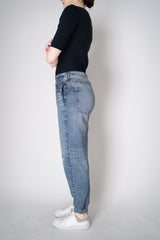 Rag & Bone Miramar Denim Print Pull-On Style Jogger Pant in Dark Blue Vancouver. Shop Online or in Store