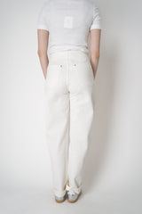 Lorena Antoniazzi Straight Leg 5-Pocket Style Jeans in White Vancouver. Shop Online or in Store.