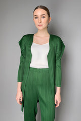 Pleats Please Monthly Colors : February Long Jacket in Green