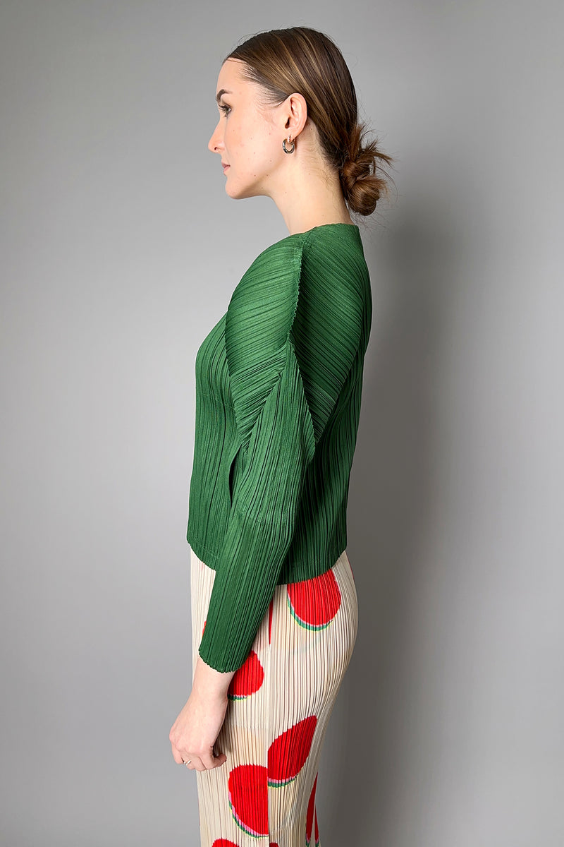 Pleats Please Monthly Colors : February Jacket in Green