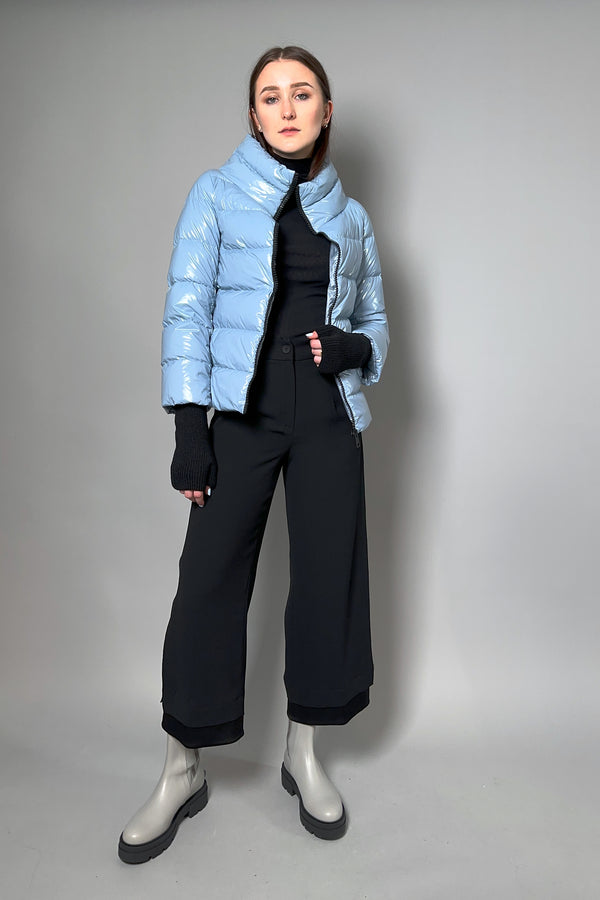 Herno Gloss Puffer Jacket in Pastel Blue - Ashia Mode – Vancouver, BC