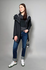 Herno Down Coat with Detachable Gortex Overlay in Black - Ashia Mode – Vancouver, BC