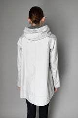 Herno A-line Laminar Gore-Tex Rain Jacket in Grey