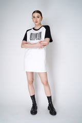 Moschino Organic Cotton Barcode Interlock Dress Vancouver. Shop Online or in Store.