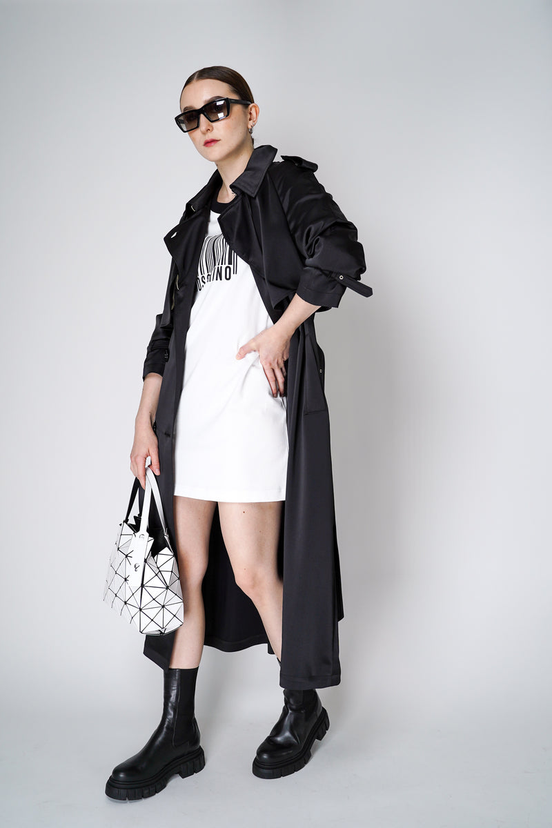Moschino Organic Cotton Barcode Interlock Dress Vancouver. Shop Online or in Store.