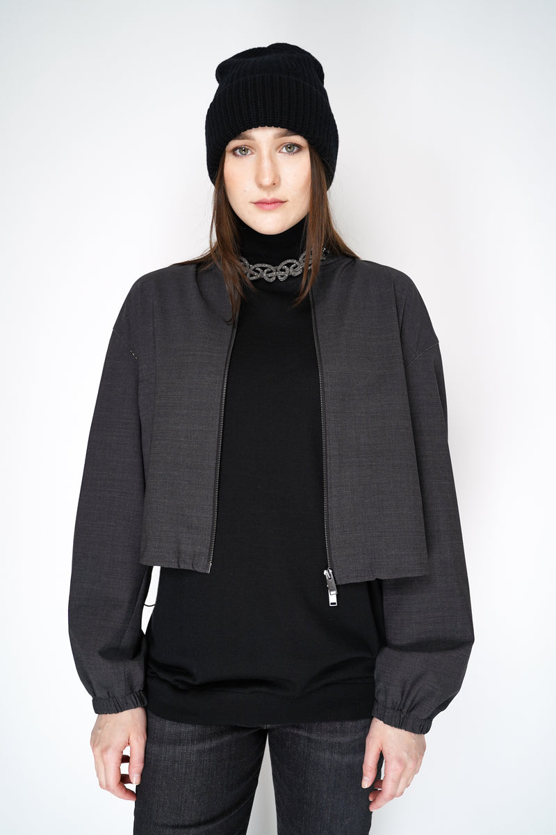 Dorothee Schumacher Cashmere Blend Knitted Toque in Black Vancouver. Shop Online or in Store.