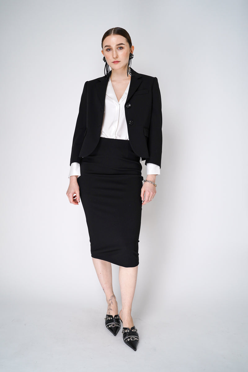 Dorothee Schumacher Trench it Up Silk Blouse in White Vancouver. Shop Online or in Store.
