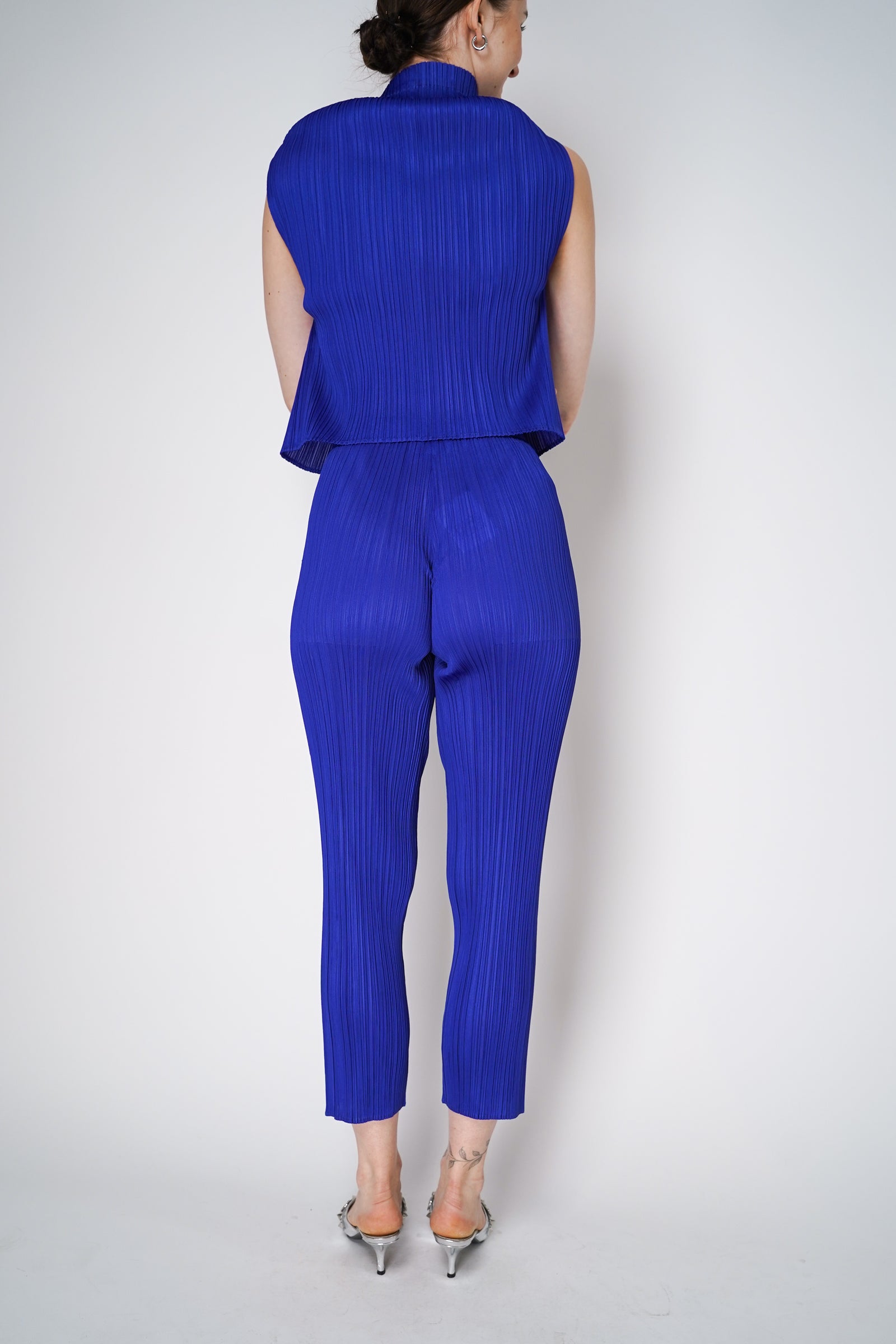 Pleats Please Issey Miyake Monthly Colors: July Pants in
