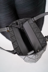 Bao Bao Issey Miyake Crystal Matte Mini Hand Bag in Grey Vancouver. Shop Online or in Store. 