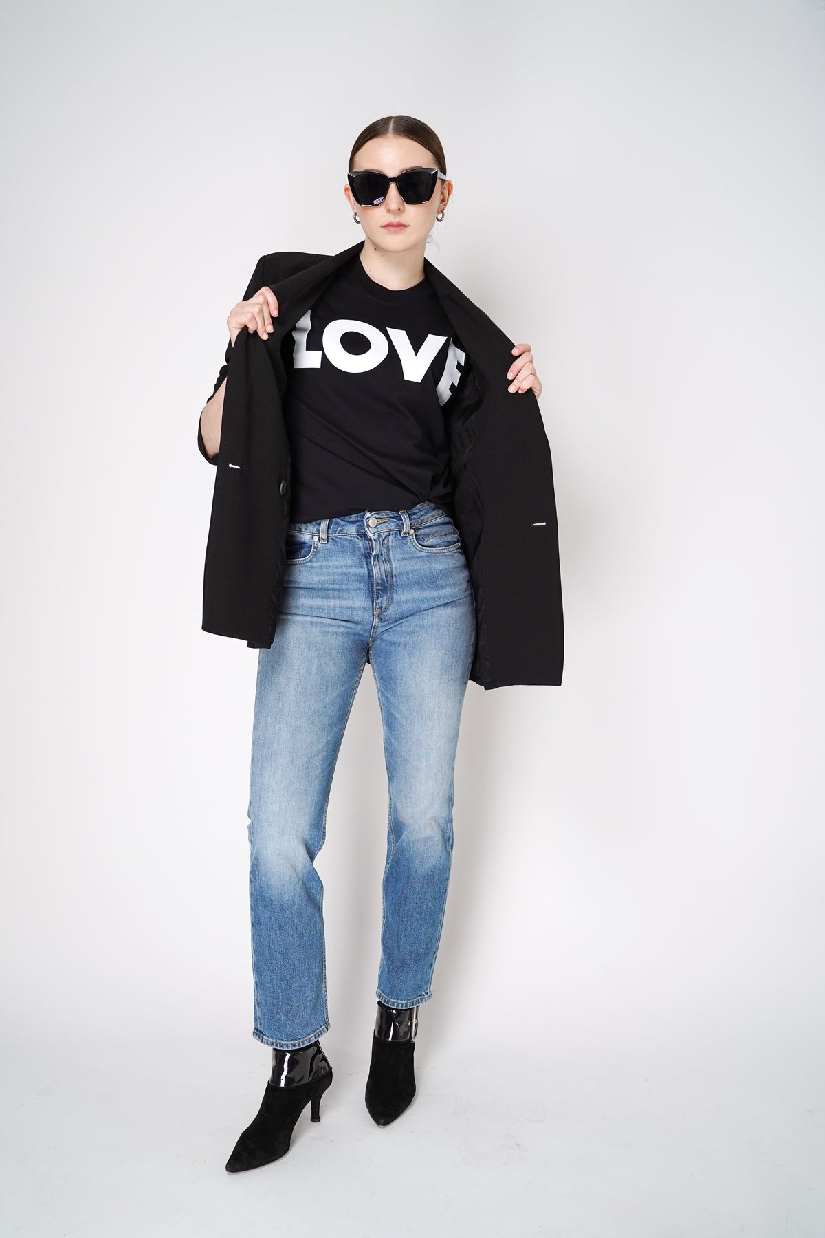 【関税＆送料込み】Moschino Jacket Dress Moschino_Dress_in_Brushed_Moha