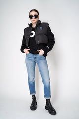 Moschino "LOVE" Organic Cotton Pullover in Black Vancouver. Shop Online or in Store. 