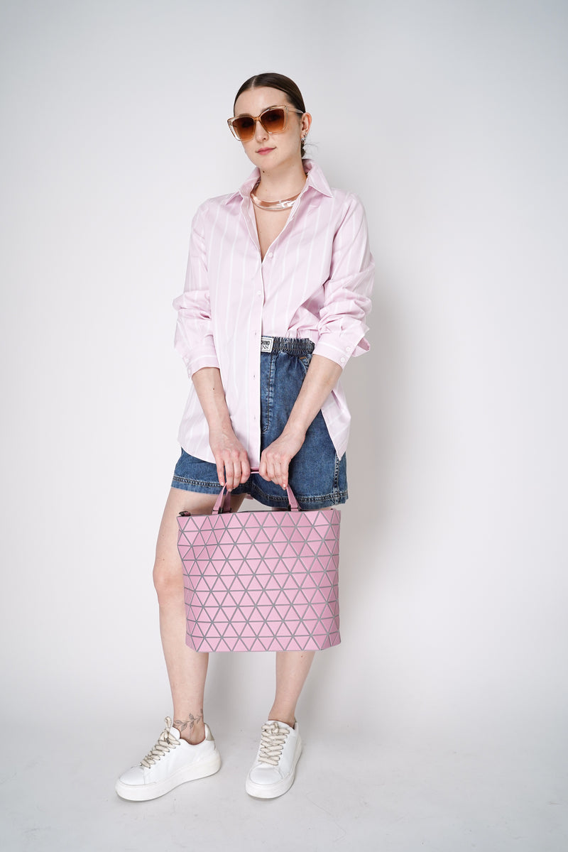Bao Bao Issey Miyake Crystal Matte Hand Bag in Pink Vancouver. Shop Online or in Store.