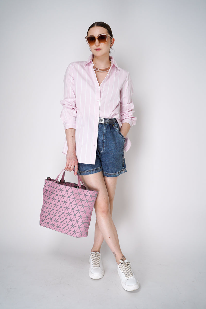 Bao Bao Issey Miyake Crystal Matte Hand Bag in Pink Vancouver. Shop Online or in Store.