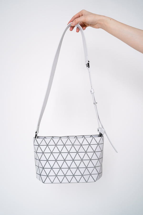 Bao Bao Issey Miyake Crystal Matte Small Hand Bag in White Vancouver. Shop Online or in Store. 