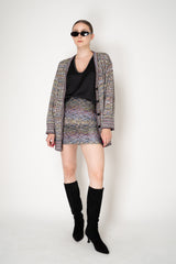 Missoni Knit Viscose Sequin Oversized Cardigan in Multicolour Print Vancouver. Shop Online or in Store.