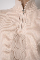 D. Exterior Wool Cashmere Stockinette Stitch Knit Vest in Light Rosewood Pink Vancouver. Shop Online or in Store.