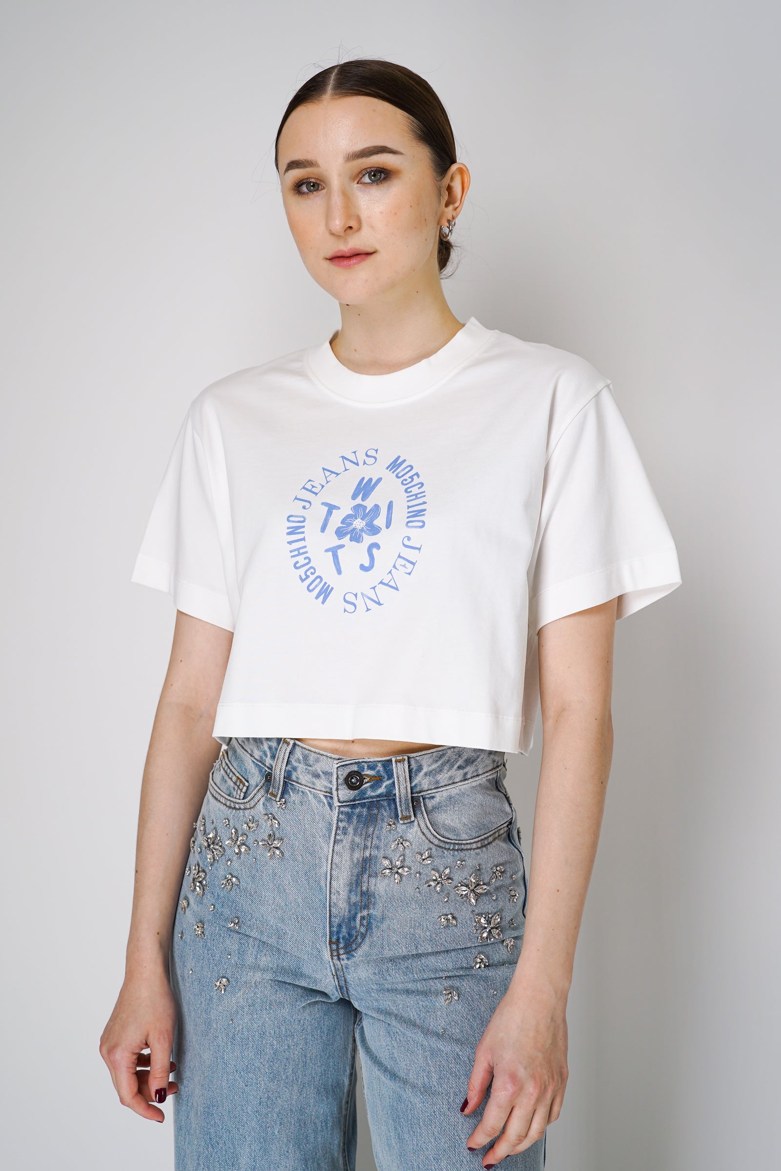 MOSCHINO COUTURE Woman Shirt White 02280431 2001 (Moschino