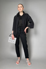Lorena Antoniazzi Silk Pull-On Pants in Black Vancouver. Shop Online or in Store.