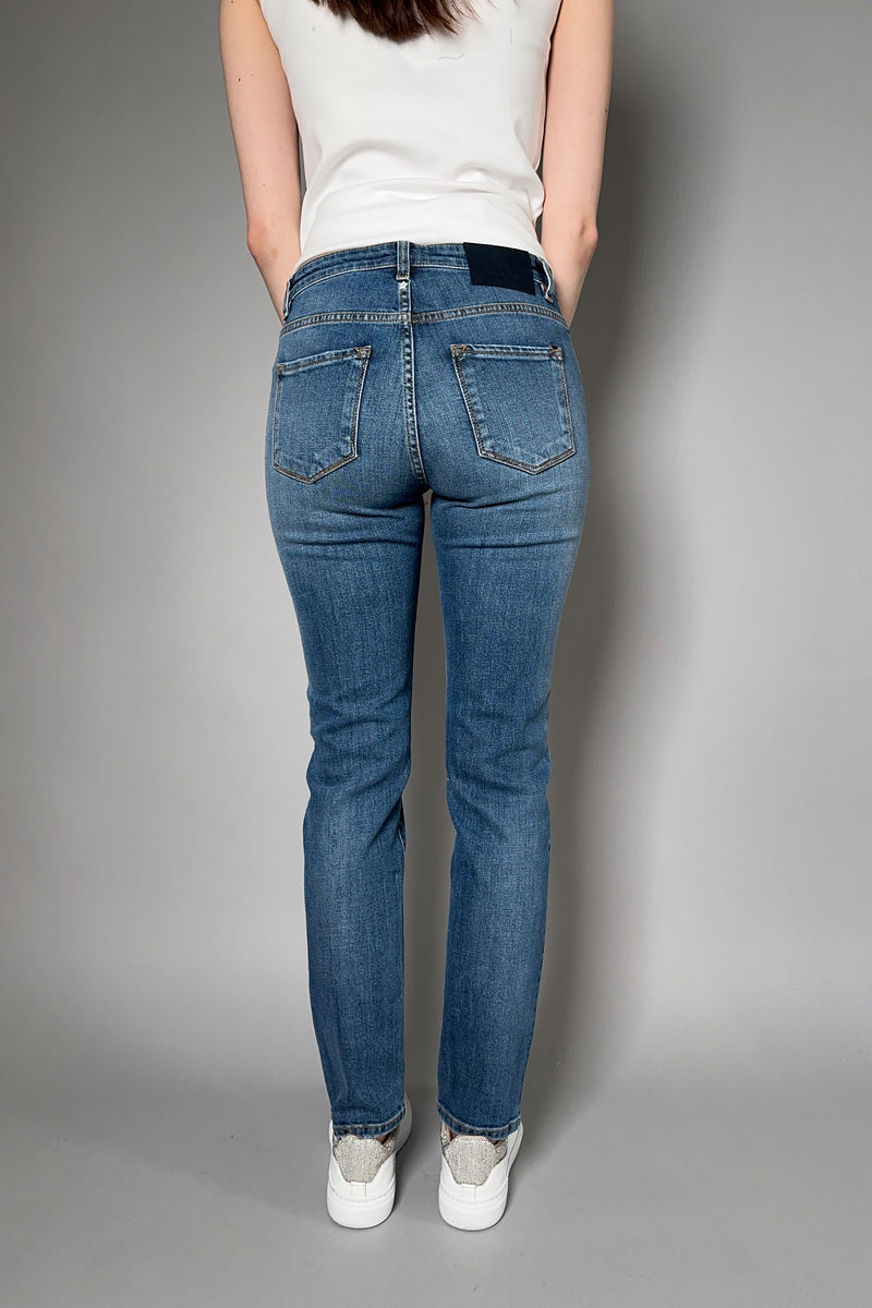 Lorena Antoniazzi Blue Denim Jeans - Ashia Mode - Vancouver BC
