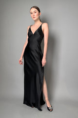 L'Agence Silk Jet Chain Gown in Black- Ashia Mode- Vancouver, BC