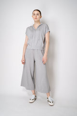 Peserico Short Sleeve Zip Up Hooded Lurex Cardigan  in Silver Vancouver. Shop Online or in Store.