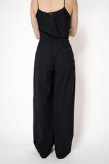 Peter O. Mahler Techno Stretch Pull-On Style Straight Leg Trousers in Black Vancouver. Shop Online or in Store.