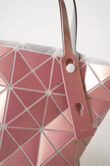Bao Bao Issey Miyake Lucent Metallic Medium Tote in Pink