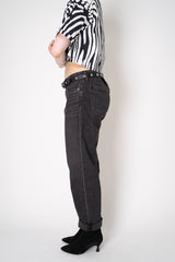 Rag & Bone Baggy Low-Rise Dre Boyfriend in Black Wash Vancouver. Shop Online or in Store.