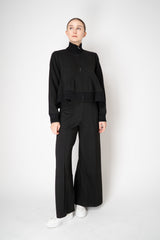 MeiMeiJ Stretch Viscose High Rise Pull-On Trousers in Black Vancouver. Shop Online or in Store.