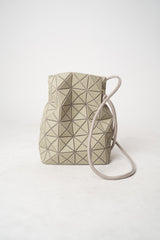 Bao Bao Issey Miyake Wring Clay Small Bucket Bag in Sage Green