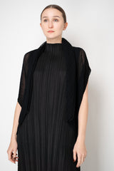 Pleats Please Issey Miyake Basic Scarf in Black
