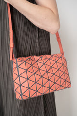 Bao Bao Issey Miyake Fossette Shoulder Bag in Coral