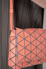 Bao Bao Issey Miyake Fossette Shoulder Bag in Coral