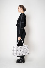 Bao Bao Issey Miyake Rock Matte Maxi Tote Bag in White