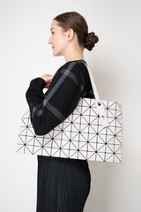 Bao Bao Issey Miyake Rock Matte Maxi Tote Bag in White