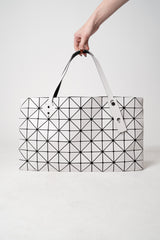 Bao Bao Issey Miyake Rock Matte Maxi Tote Bag in White