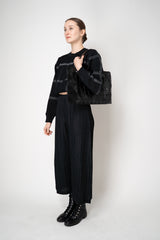 Bao Bao Issey Miyake Rock Matte Maxi Tote Bag in Black