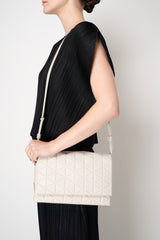 Bao Bao Issey Miyake Fossette Shoulder Bag in Cream
