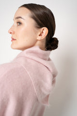 Rag & Bone Jada Brushed Cashmere Bandana Scarf in Pink