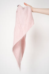 Rag & Bone Jada Brushed Cashmere Bandana Scarf in Pink